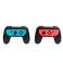 2x HandGrip for Joy-Con Controller Nintendo Switch Black image 1
