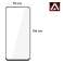 9H Alogy Full Glue Verre trempé pour Case Friendly Case pour Realme GT photo 3