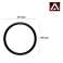 2x Alogy 3D Flexible Glass for Huawei Watch GT 3 42mm Black image 3