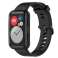 TPU Siliconen Case Alogy Cover voor Huawei Watch Fit Zwart foto 1