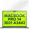 Alogy Laptop προστατευτική ταινία για Apple Macbook Pro 14 2021 A2442 επί εικόνα 1