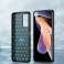 Funda para Xiaomi Poco X4 NFC 5G Alogy Armadura Resistente TPU Carbon Bl Case fotografía 3