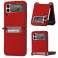 Alogy Leder Geldbörse Flip Case für Samsung Galaxy Z Flip 3 5G Jun Bild 1