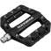 RockBros Fahrradpedale 2017-12CBK Plattform Nylon Schwarz Bild 2