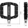 RockBros Fahrradpedale 2017-12CBK Plattform Nylon Schwarz Bild 3