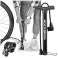Metall RockBros A320 Boden Fahrradpumpe mit Kugel Fahrradnadel Bild 6