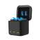 Telesin Box Chargeur à trois canaux pour GoPro Hero 9 / Hero 10 + 3 bate photo 3