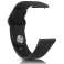 Bracelet de sport universel Alogy Strap pour Smartwatch 20mm Noir photo 4