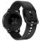 Universal stropp Alogy Stropp med spenne for smartklokke 20mm svart bilde 2