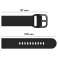 Universal stropp Alogy Stropp med spenne for smartklokke 20mm svart bilde 5