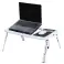 Bärbart laptopbord Alogy skrivbordsstativ med fläkt cool bild 1