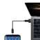 USB-A TILL USB-C Type-C OTG-adapter Svart bild 2