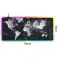 Podložka pod myš RGB Gaming Desk Mat velká XXL 80x30cm Mapa St. fotka 2