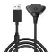 Câble 1.5m Pad Chargeur pour Xbox 360 USB Play & Charge Noir photo 1