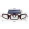 Outdoor-Solar-LED-Lampe mit SMD-Bewegungs- und Dämmerungssensor IP65 p Bild 2