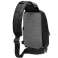 One Arm CrossBody Schultertasche Rucksack Pack Pack geräumig Schwarz Bild 1