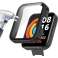 2en1 Housse de protection en verre intégré pour Xiaomi Redmi Watch 2 Lit photo 3