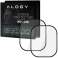 2x 3D joustava lasi Alogy Screen Protector Pro + Apple Watch Ultrille kuva 5