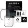 2x 3D joustava lasi Alogy Screen Protector Pro + Apple Watch Ultrille kuva 6