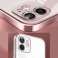 Alogy TPU Розкішний чохол з кришкою камери для Apple iPhone 12 троянда зображення 3