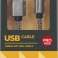 DEFENDER USB KABEL AM-TYPE C 1.0m 2.1A WEISS Bild 1