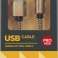 DEFENDER USB-KABEL AM-MICRO BM 1.0m 2.1A GOLD Bild 1