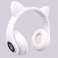 Wireless RGB On-ear LED Cuffie Bluetooth 5.0 FM MP3 Radio Coperta foto 4