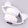 Wireless RGB On-ear LED Cuffie Bluetooth 5.0 FM MP3 Radio Coperta foto 5