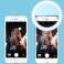 Selfie Ring LED anillo de luz para teléfono azul fotografía 1