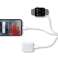 3in1 kabel 2x Lightning + inductieve oplader voor Apple Watch iWatch pr foto 3