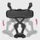 Car phone holder 6.5" for car Gravity VCH04 on grille image 3