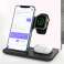 Induktiivne laadija Alogy 3in1 laadimisjaam Apple iPhone AirPodside jaoks foto 2