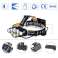 Faro Faro Faro Lámpara Strong Light 8 LED COB 2x Batería recargable fotografía 1