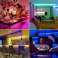 LED Strip 5m RGB kleurrijke waterdichte kleurrijke licht + power adapter &pi foto 2