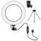 LED Ring Lampe 16cm Mini Stativ Oswie Bild 1
