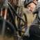 Fietspomp Staande Metalen Hand met verwisselbare tips Zwart foto 4