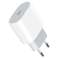 Alogy USB-C Tipo C Cargador de carga rápida 18W Blanco fotografía 1