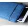 Funda universal suave para tablet de hasta 9,7 pulgadas azul fotografía 5