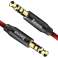 Baseus Yiven M30 audio cable mini Jack 3.5mm 1m red image 3