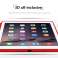Apple iPad Mini için Smart Case 1 2 3 Kırmızı fotoğraf 5