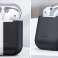 Baseus Silicone Oortelefoon Case Apple AirPods 1/2 case zwart foto 4