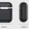 Baseus Silicone Oortelefoon Case Apple AirPods 1/2 case zwart foto 5