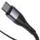 1.5m Baseus Magnetic Cable USB-C to USB-C Zinc 100W Black image 2