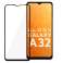 Стекло Alogy Полный клей чехол дружественный для Samsung Galaxy A32 5G Черный изображение 1
