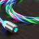 2m Alogy Cable Magnetic Glowing USB to Lightning Cable Multicircle image 3