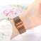Milanese Armband Alogy rem för Apple Watch 42/44/45/49mm rosa Köp bild 3