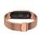 MilaneseBand Bracelet Strap for Xiaomi Mi Smart Band 5/6/6 NFC Rose image 3