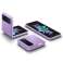 Spigen tanko fit kovček za Samsung Galaxy Z Flip 3 sijoče sivke fotografija 6