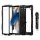 Samsung Galaxy Tab A8 için Solid360 Zırhlı Kılıf 10.5 X200 / X205 Siyah fotoğraf 4