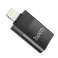 Hoco UA17 USB to Lightning Black Adapter image 3